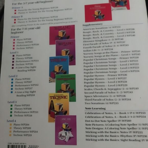 Bastien Piano for the Young Beginner Primer B Book - Picture 2 of 3